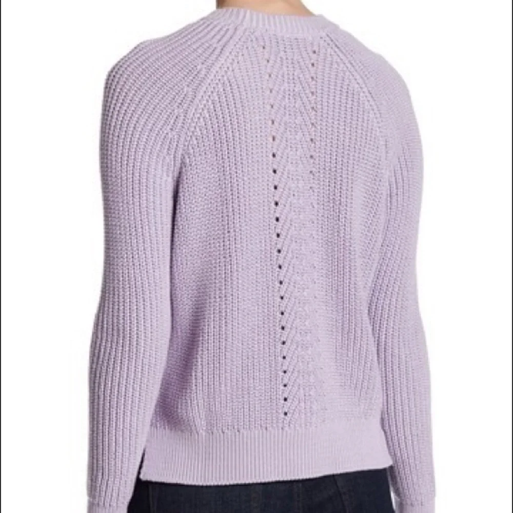 TOPSHOP Ribbed Chevron Boxy Sweater - Picture 3 of 7